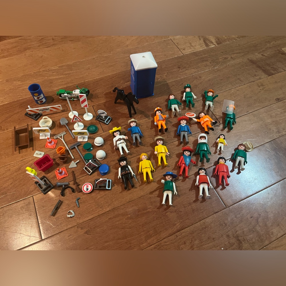 Playmobil Geobra 1974 figures